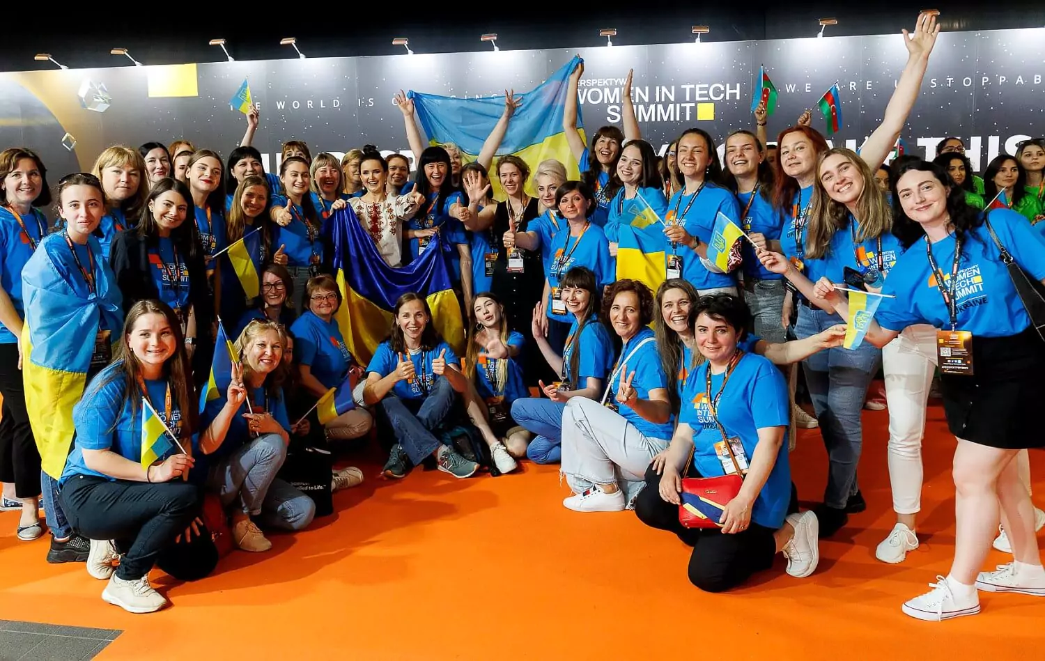 Zdjęcie z konferencji Women in Tech Summit 2022